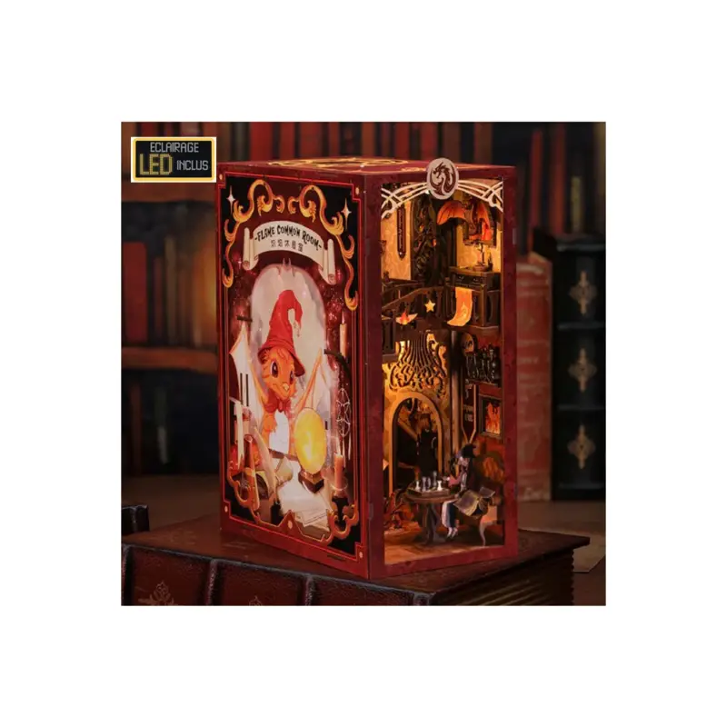 Book nook - flame common room Exclusieve Aanbieding