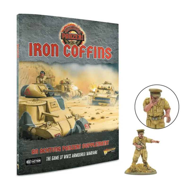 Rechtstreeks Van De Fabrikant Iron Coffins - Achtung Panzer! Supplement Figuur spellet