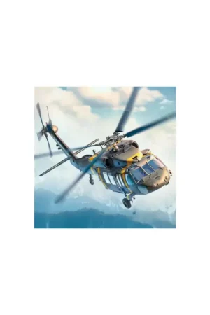 UH-60M Black Hawk 1:35 Plastic Helicopter Model Kit Schaalmodel Aanbieding