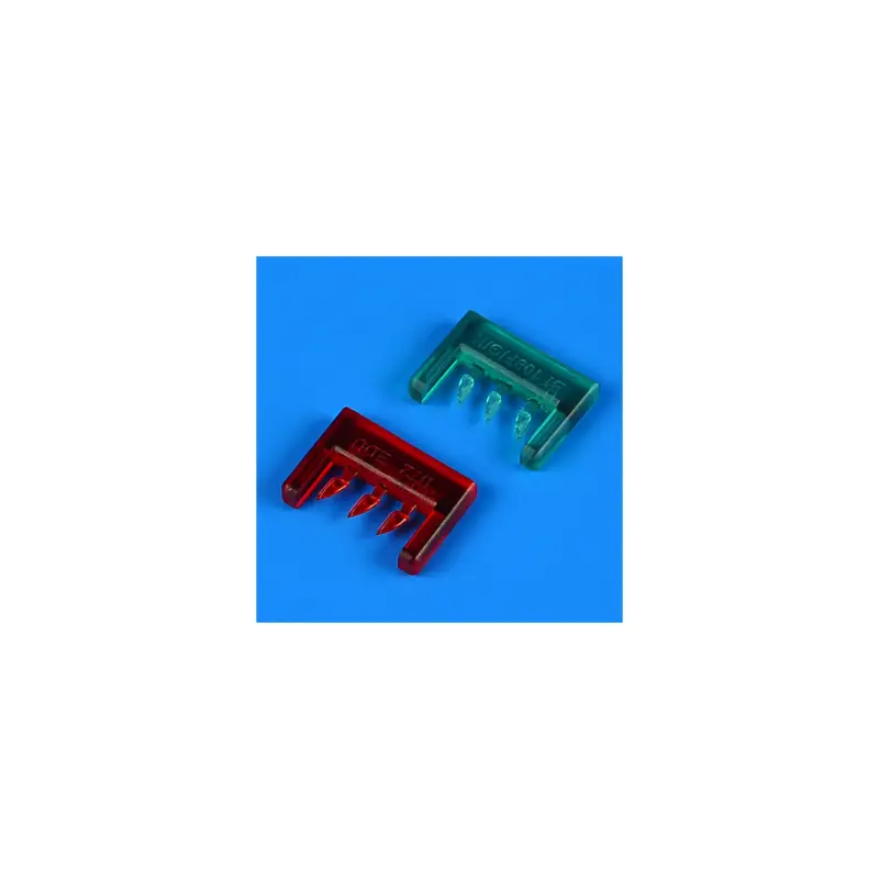 Messerschmitt Bf-109F/Bf-109G/Bf-109K colored position lights (designed to be used with Eduard kits) Op = Op
