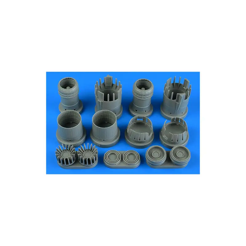 Bestel Nu Lockheed SR-71A Blackbird exhaust nozzles - closed (designed to be used with Revell kits)
