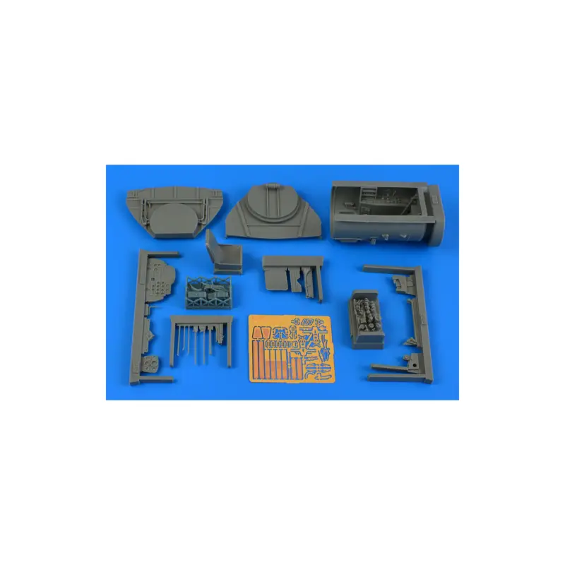 Bestel Nu Messerschmitt Me-262A-1a/A-2a Nightfighter cockpit set (designed to be used with Revell kits)