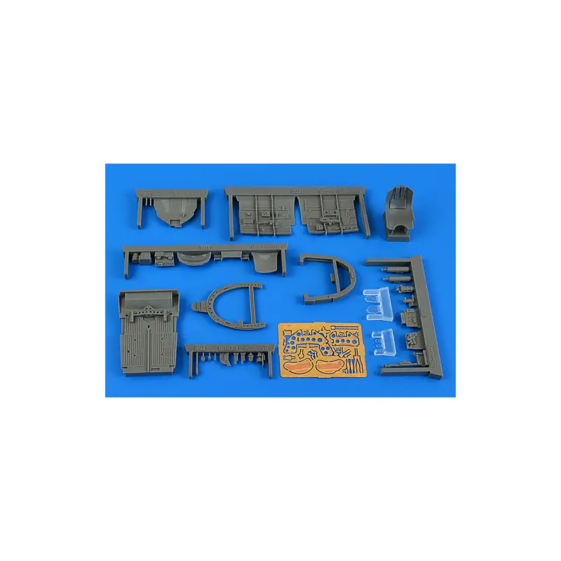 Macchi MC.202 cockpit set - early version (designed to be used with Italeri kits) Flitsaanbieding