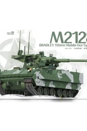Rechtstreeks Van De Fabrikant 1/35; M2128 Bradley 105mm Mobile Gun System Schaalmodel