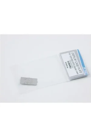 Subaru stainless steel plate for display case Express Levering