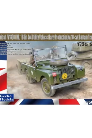 Korean war british fv18001 mk.1 80in 4x4 utility vehicle (early production) Schaalmodel Speciale Aanbieding