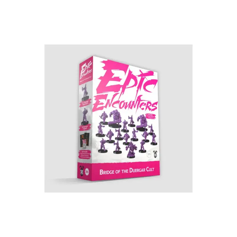 Epic Encounters : Bridge Of The Duergar Cult Bordspel Direct Beschikbaar