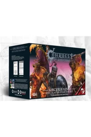 Conquest - Sorcerer Kings - Conquest 5th Anniversary Supercharged Starter Set Figuurtje Koop Vandaag