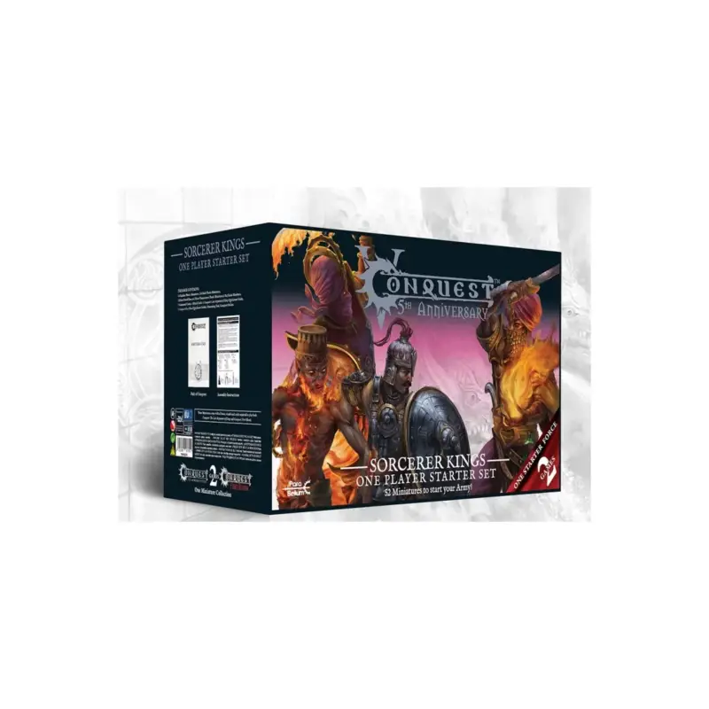 Conquest - Sorcerer Kings - Conquest 5th Anniversary Supercharged Starter Set Figuurtje Koop Vandaag