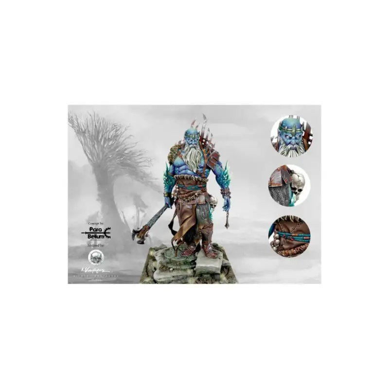 Lage Kosten Conquest - Nords - Ice Jotnar Artisan Series, designed by Michael Kontraros Figuurtje