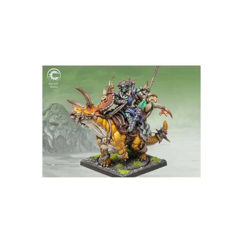 Conquest - W’adrhŭn - Thunder Chieftain Artisan Series Figuurtje Merkproduct
