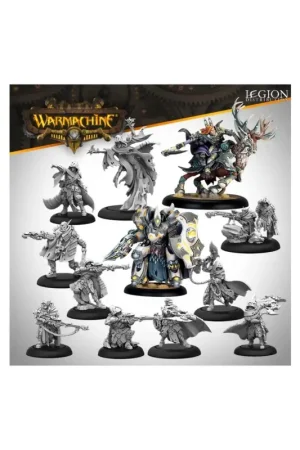 Direct Beschikbaar Warmachine: Dusk Ghosts of Ios Command Cadre Figuurtje
