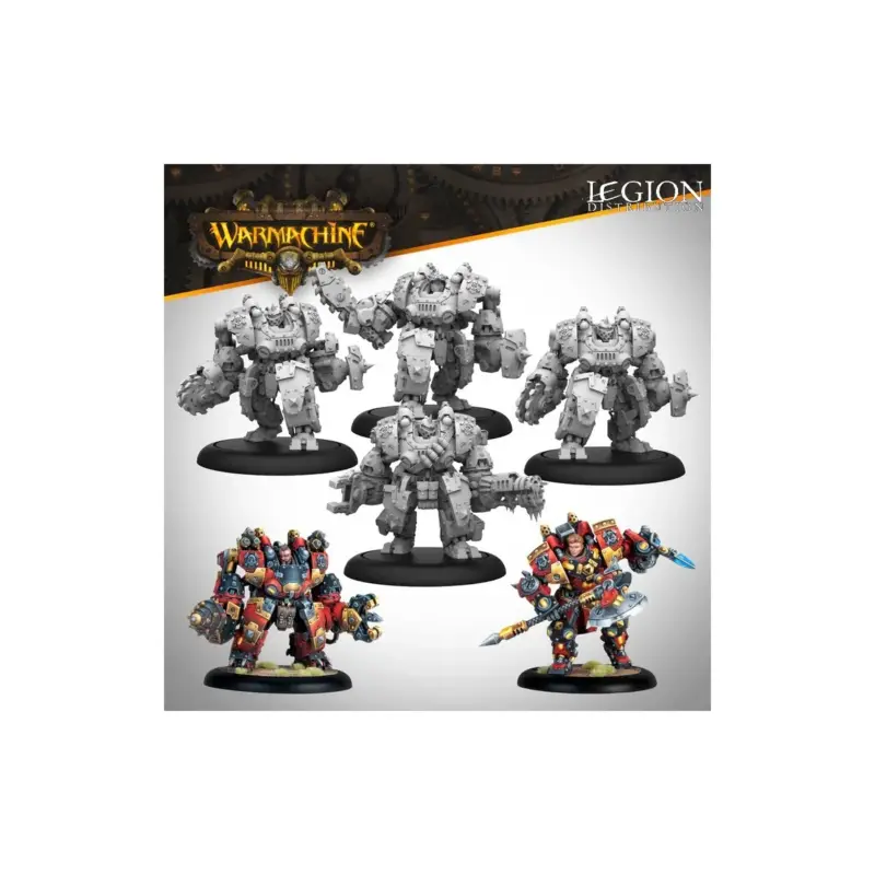 Warmachine: Khador Annihilators Command Cadre Figuurtje Alleen Vandaag