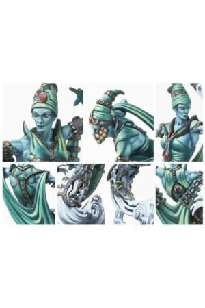 Conquest - Sorcerer Kings - Windborn Djinn (with Bows) (Pronounced 'Jinn') Figuurtje Veilige Betaling