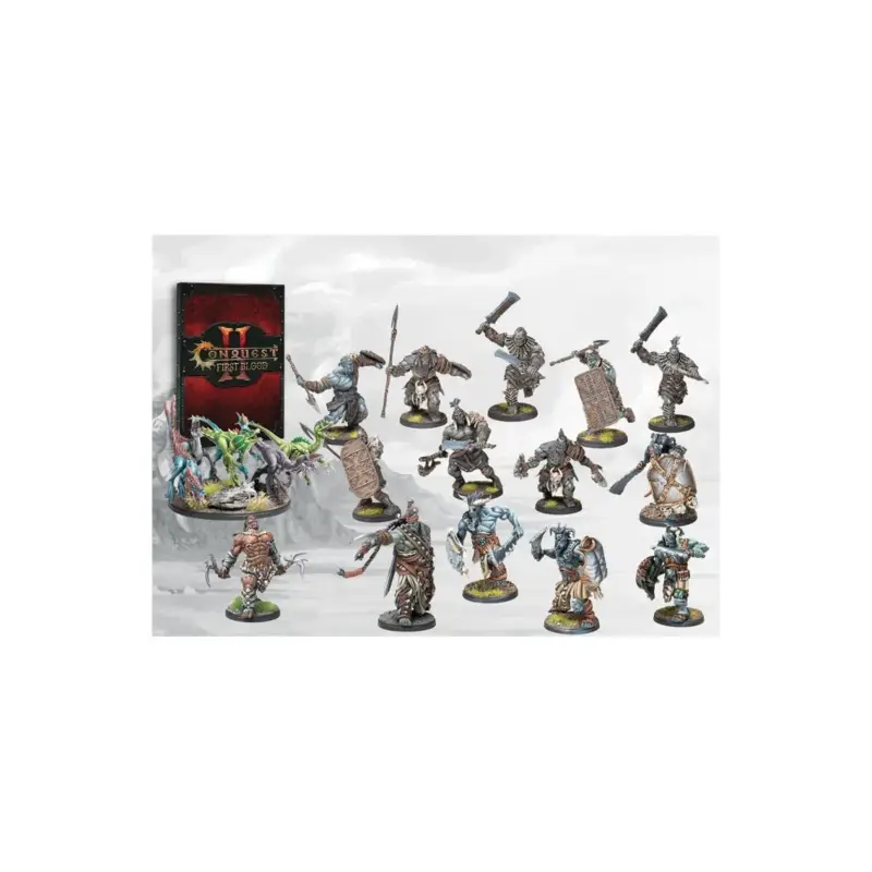 Conquest - W’adrhŭn - First Blood Warband Figuurtje Seizoensaanbieding