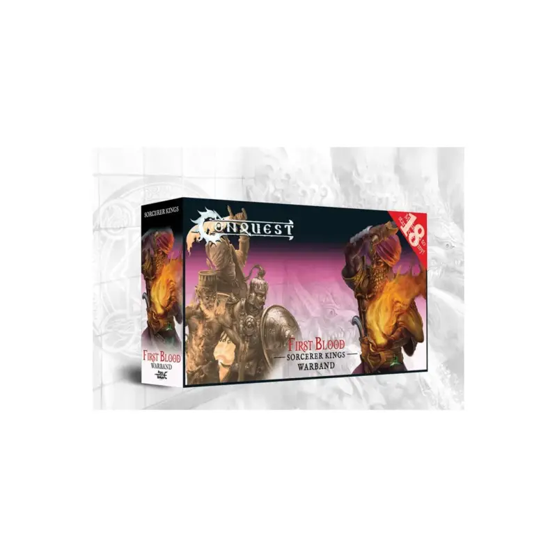 Conquest - Sorcerer Kings - First Blood Warband Figuurtje Nieuw