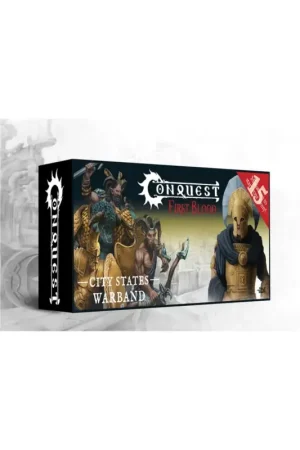 Goedkoop Conquest - City States - First Blood Warband 2024 Edition Figuurtje