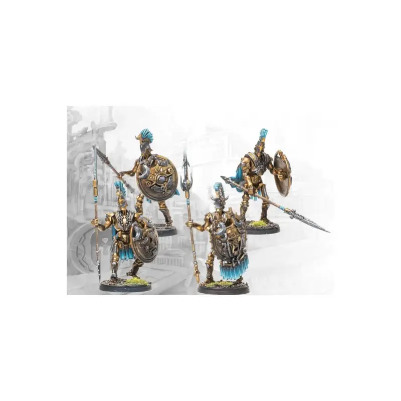 Conquest - City States - Clockwork Hoplites Figuurtje Beperkte Voorraad