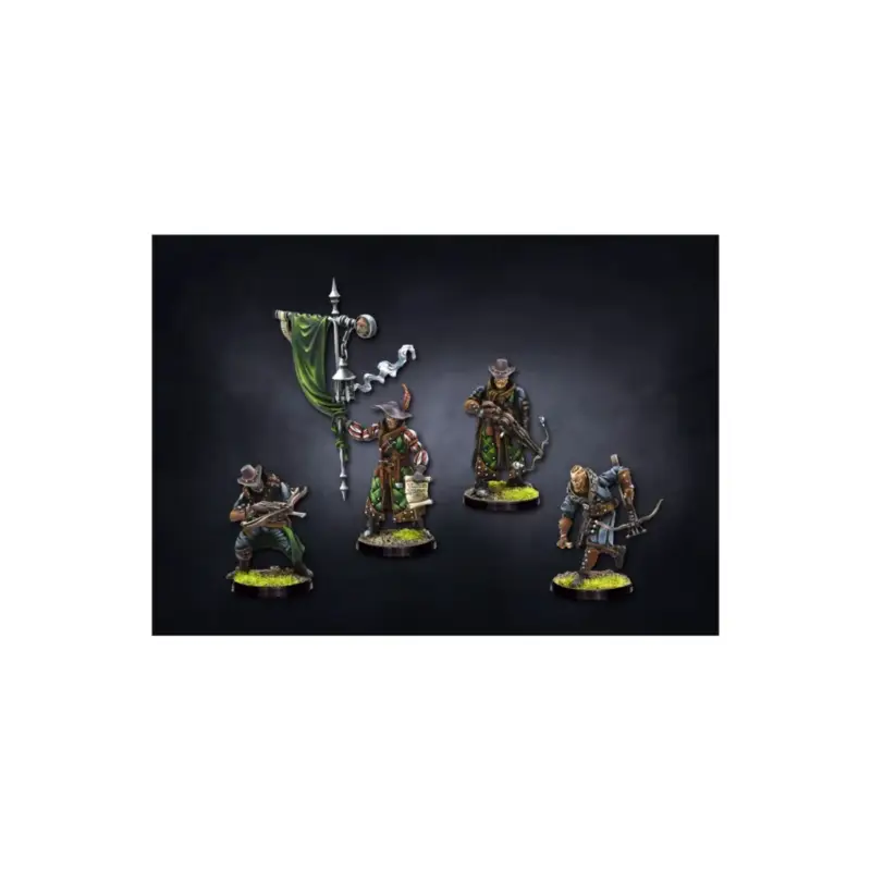 Conquest - Hundred Kingdoms - Hunter Cadre Figuurtje Finale Uitverkoop