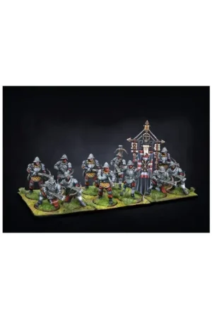 Conquest - Hundred Kingdoms - Mercenary Crossbowmen Figuurtje Lage Kosten