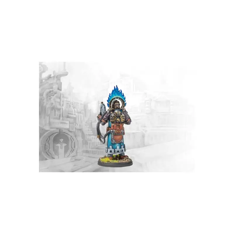 Hoge Kwaliteit Conquest - City States - Mechanist Figuurtje