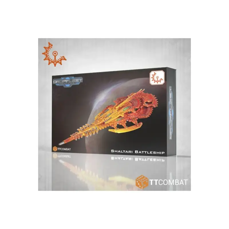 Veilige Betaling Dropfleet Commander - Shaltari Battleship Figuurtje