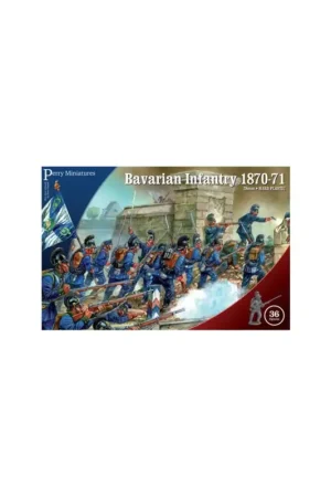 Seizoensaanbieding Perry Miniatures - Franco-Prussian Bavarian Infantry 1870-71 Figuurtje