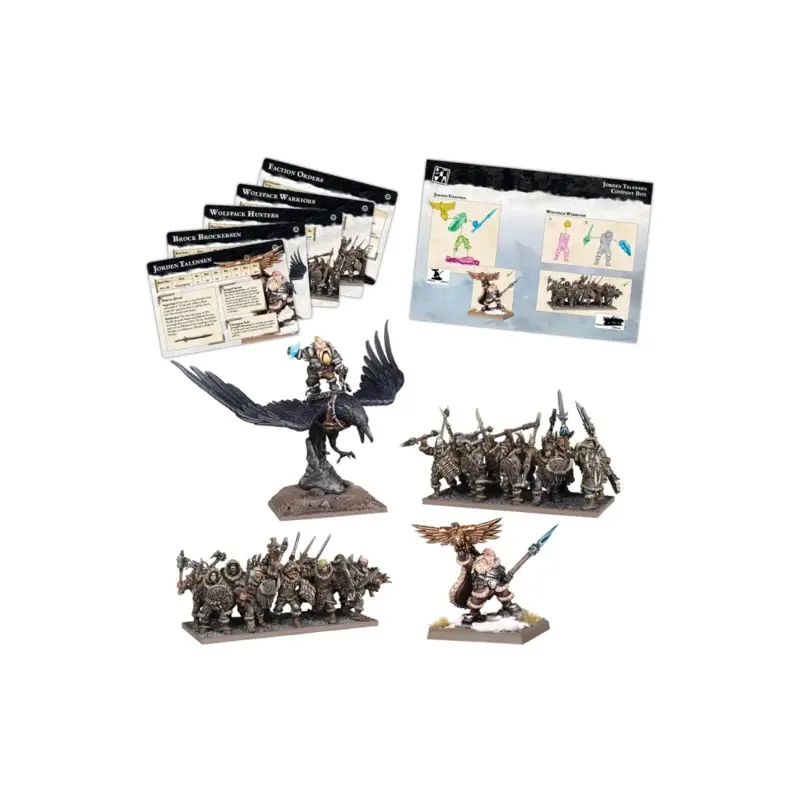 Kings of War - Champions - Jorden Talensen Company Box (ENG) Figuurtje Uitverkoop