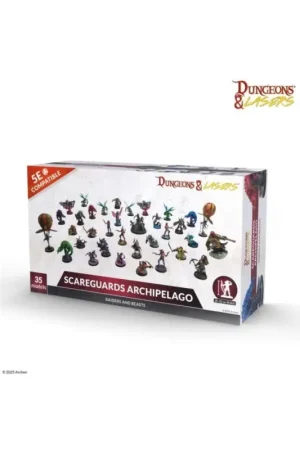 Veilige Betaling Dungeons & Lasers - Figurines - Scareguards Archipelago Figuurtje