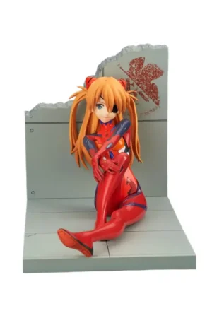 Beperkt Aanbod EVANGELION - Asuka Langley "Plugsuit" - Statuette 11.5cm Figuurtje
