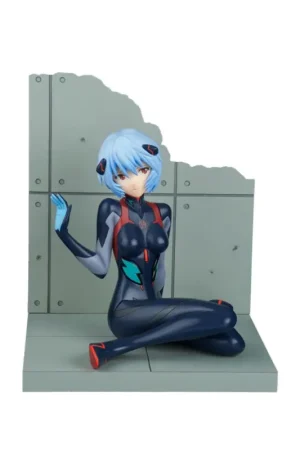 EVANGELION - Ayanami Rei "Plugsuit" - Statuette 10.5cm Figuurtje Laatste Versie