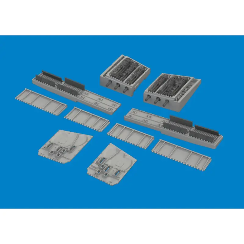 Bestel Nu P-40E gun bays PRINT 1/48