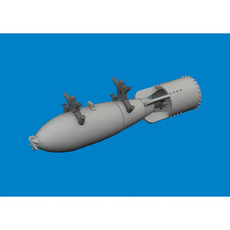 P-40 250lb Mk.1 British bomb PRINT 1/48 Beperkt Aanbod