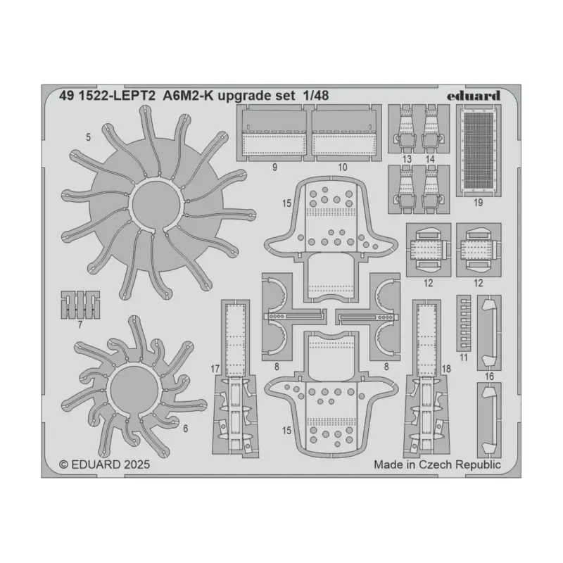A6M2-K upgrade set 1/48 Laatste Versie