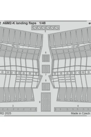 A6M2-K landing flaps 1/48 Must-Have