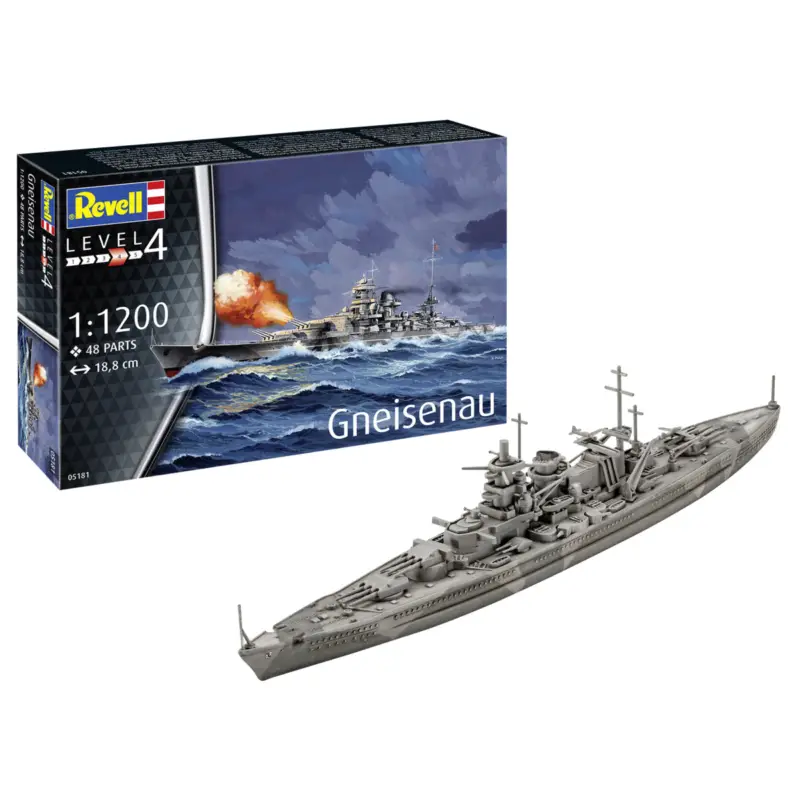 Express Levering Battleship Gneisenau (January 2024 release)
