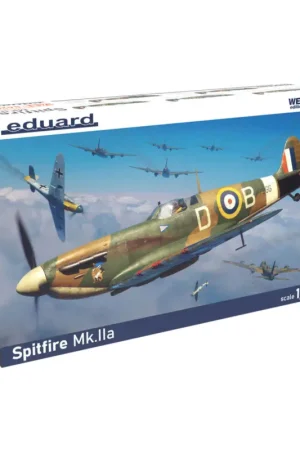Op = Op Supermarine Spitfire Mk.IIa The Weekend edition kit of British fighter Spitfire Mk.IIa in 1/48 scale. - plastic parts: Eduard -