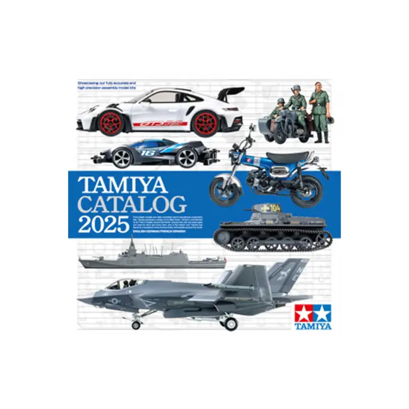 2025 Tamiya Catalog Finale Uitverkoop