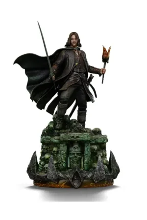 Meest Verkocht The Lord of the Rings - 1/10 Art Scale Statue Aragorn Unleashed 31 cm Figuurtje