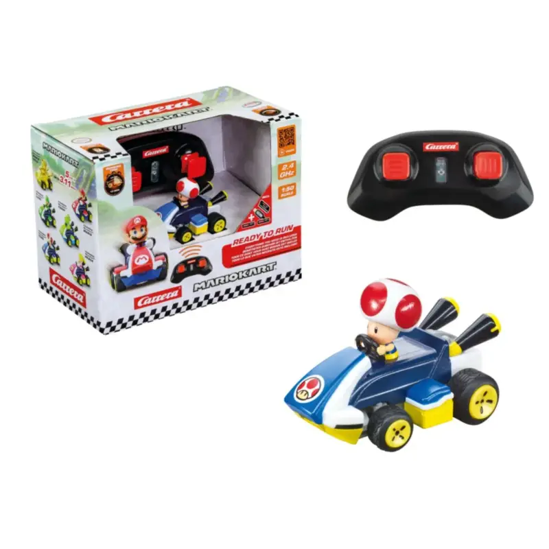 Dagaanbieding 2.4GHz Mario Kart(TM) Mini RC, Toad (Paperbox)