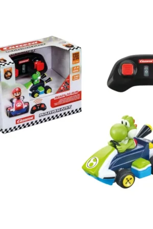 Gecertificeerd 2.4GHz Mario Kart(TM) Mini RC, Yoshi (Paperbox)