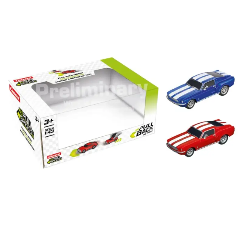 Dagaanbieding Ford Mustang '67 Twinpack Miniatuur