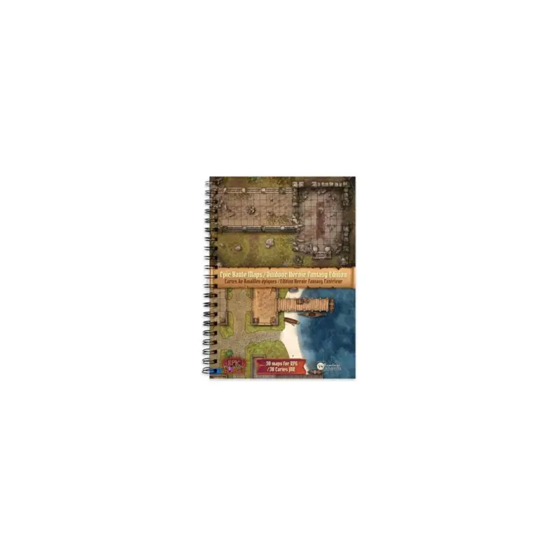 Board game book: Heroic Fantasy Edition (305x420 mm) A3 format Gratis Retour