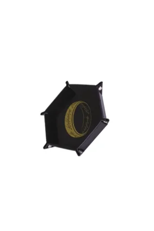 Finale Uitverkoop The Lord of the Rings – The One Ring Dice Tray - 19 x 19 cm - Leather and velvet