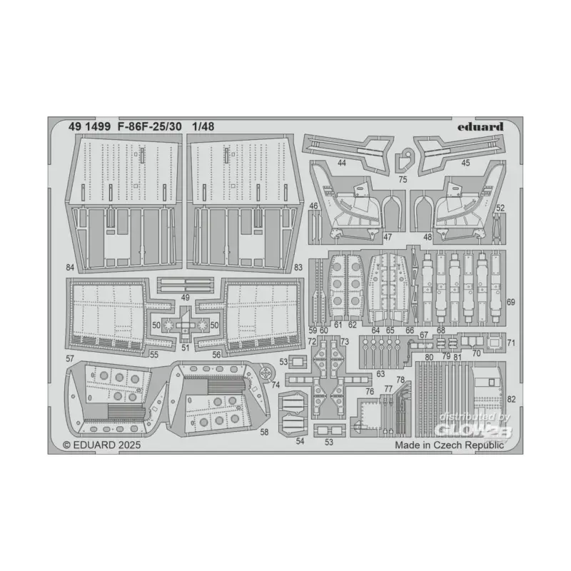 Koopje F-86f-25/30 airfix