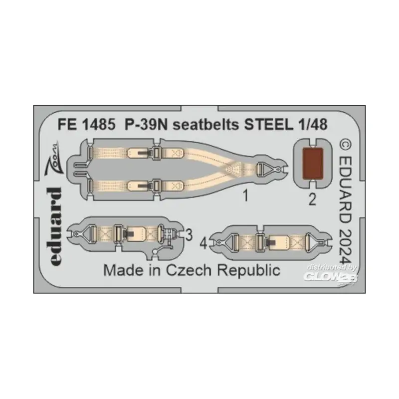 P-39N seatbelts STEEL Betrouwbaar