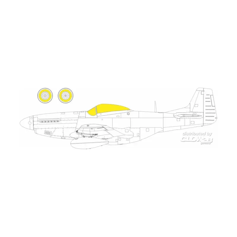 P-51d eduard Dagaanbieding
