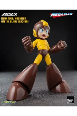 Mega Man Figure MDLX Mega Man / Rockman (Metal Blade Version) 10 cm Figuurtje Nieuw
