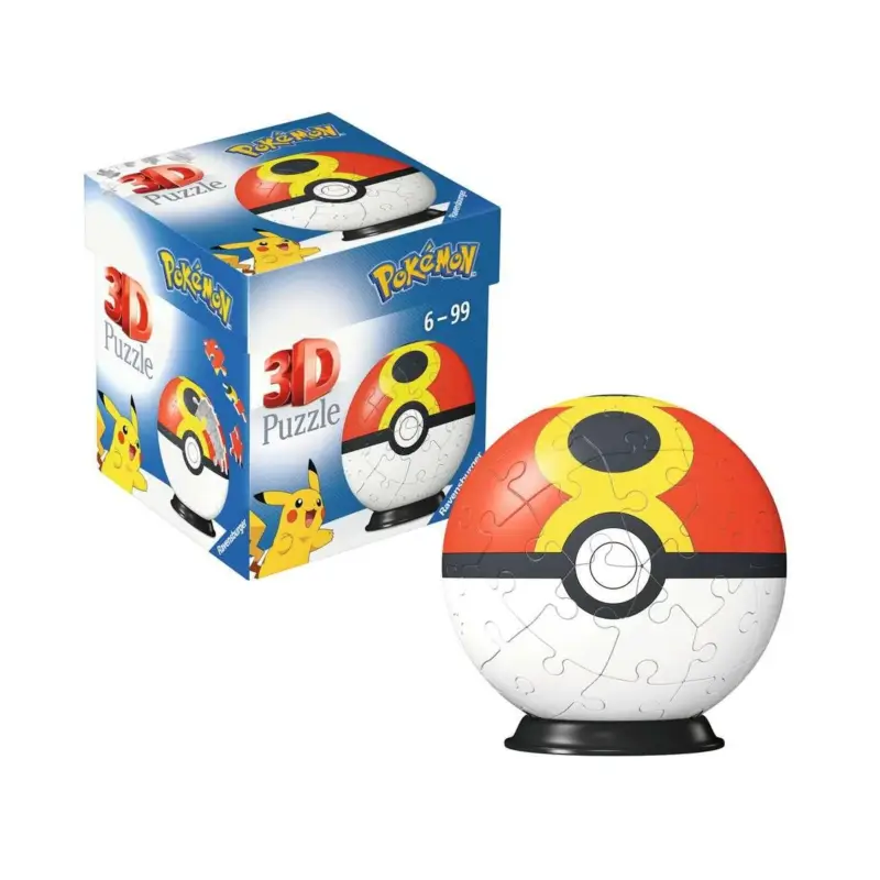 Puzzel POKEMON - 3D Puzzle - Repeat Ball 54p Hete Deal
