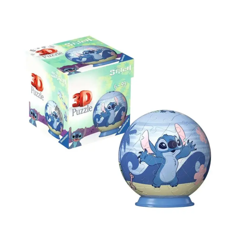 Flitsaanbieding Puzzel LILO & STITCH - Stitch - 3D Puzzle 54p